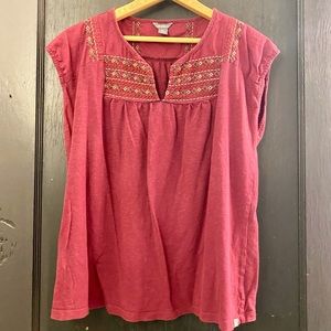 Eddie Bauer Embroidered Top